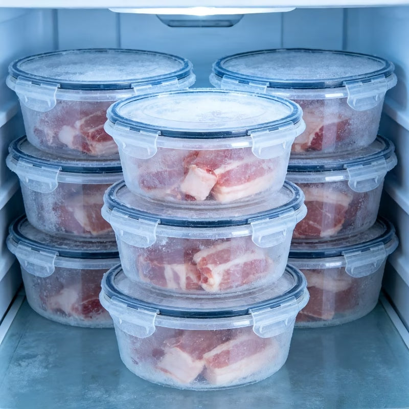 Multipurpose Food Storage Containers Set - Clear Jars with Lids for Cereal, Candy, and Dry Goods