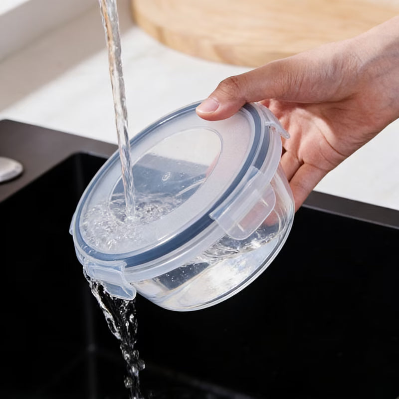 Multipurpose Food Storage Containers Set - Clear Jars with Lids for Cereal, Candy, and Dry Goods