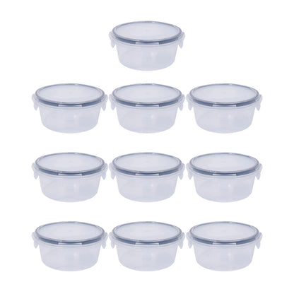 Multipurpose Food Storage Containers Set - Clear Jars with Lids for Cereal, Candy, and Dry Goods